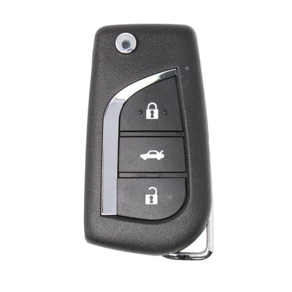 XHORSE VVDI Key Tool VVDI2 Universal Wire Remote Key 3 Buttons Toyota Style XKTO00EN