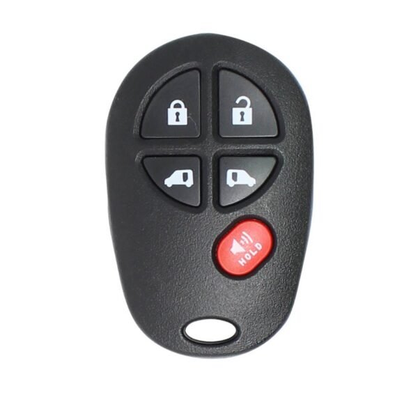 Xhorse VVDI Key Tool VVDI2 Wire Remote Key 5 Buttons Toyota Style XKTO08EN