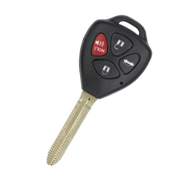 Toyota Warda Camry Corolla  Avalon Remote Key Shell 4 Buttons TOY43 Blade