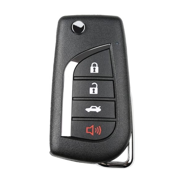 Xhorse Flip Remote Key Wire Universal 4 Buttons Toyota Type XKTO10EN