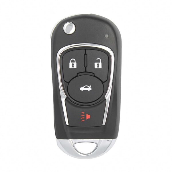 Xhorse VVDI Key Tool VVDI2 Wire Flip Remote Key 3+1 Button Buick Style  XKBU02EN