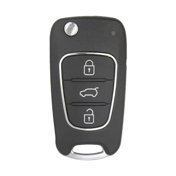 Xhorse VVDI Key VVDI2 Tool Wireless Flip Remote Key 3 Buttons KIA Hyundai Knife Style XNHY02EN
