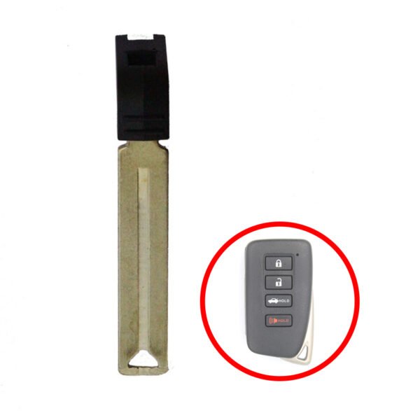 Lexus 2013 Smart Remote Emergency Key Blade Compatible